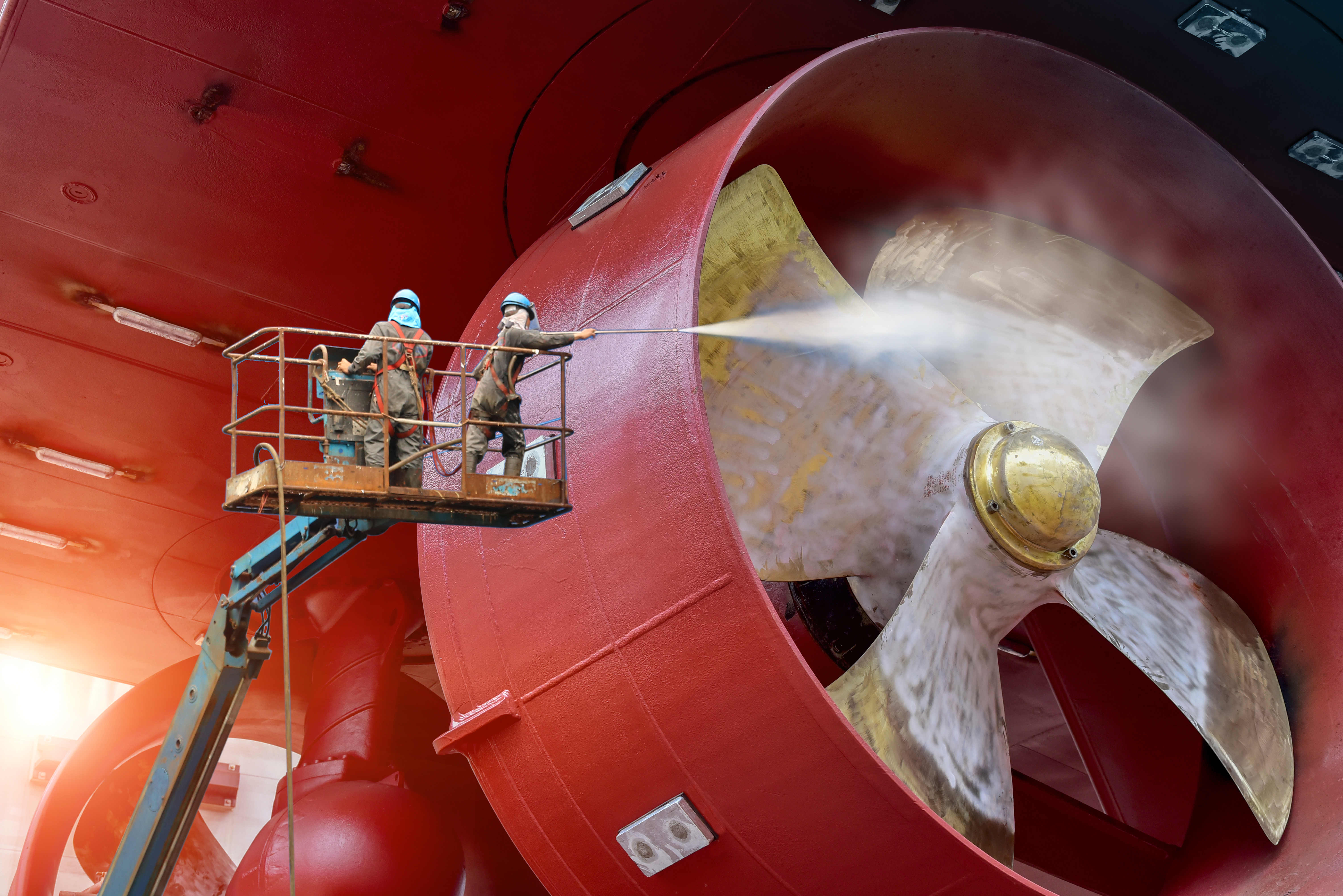 Industrial Cleaning of Blades